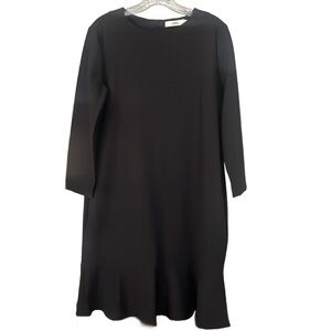 Chic Black Long Sleeve Dress
